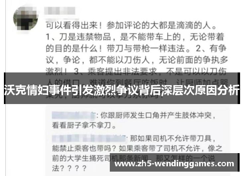 沃克情妇事件引发激烈争议背后深层次原因分析