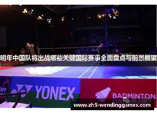 明年中国队将出战哪些关键国际赛事全面盘点与前景展望